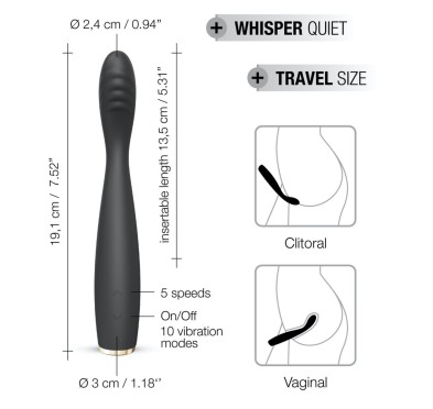 Wibrator do punktu g dorcel g-slim 19cm 10 trybów